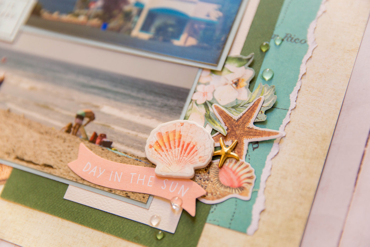 "Seashore" Page Kit by Meridy Twilling