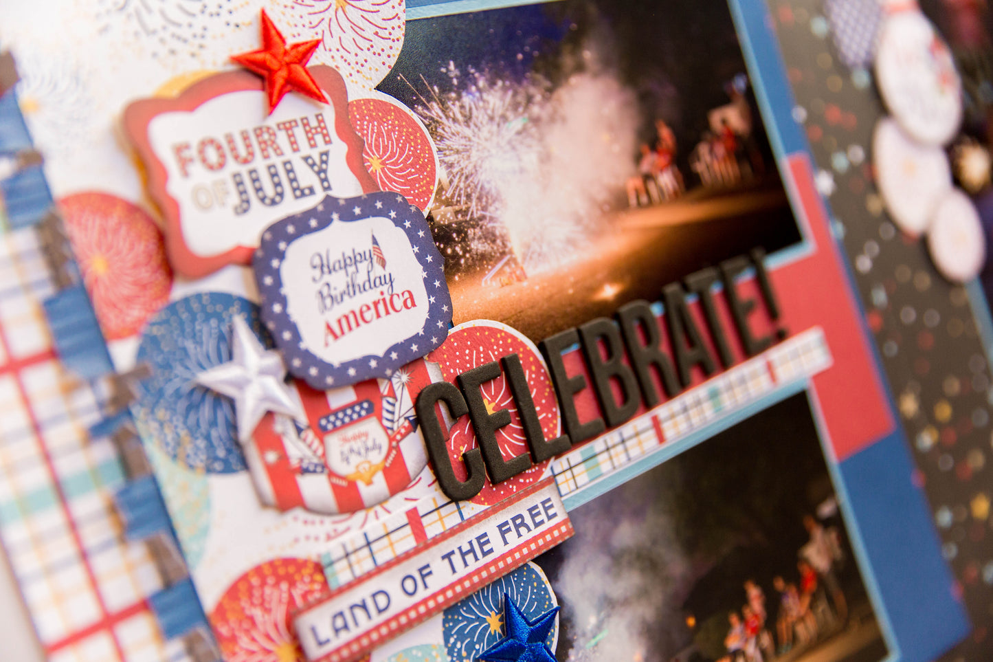 "Celebrate, Sparkle, and Shine" Page Kit by Meridy Twilling
