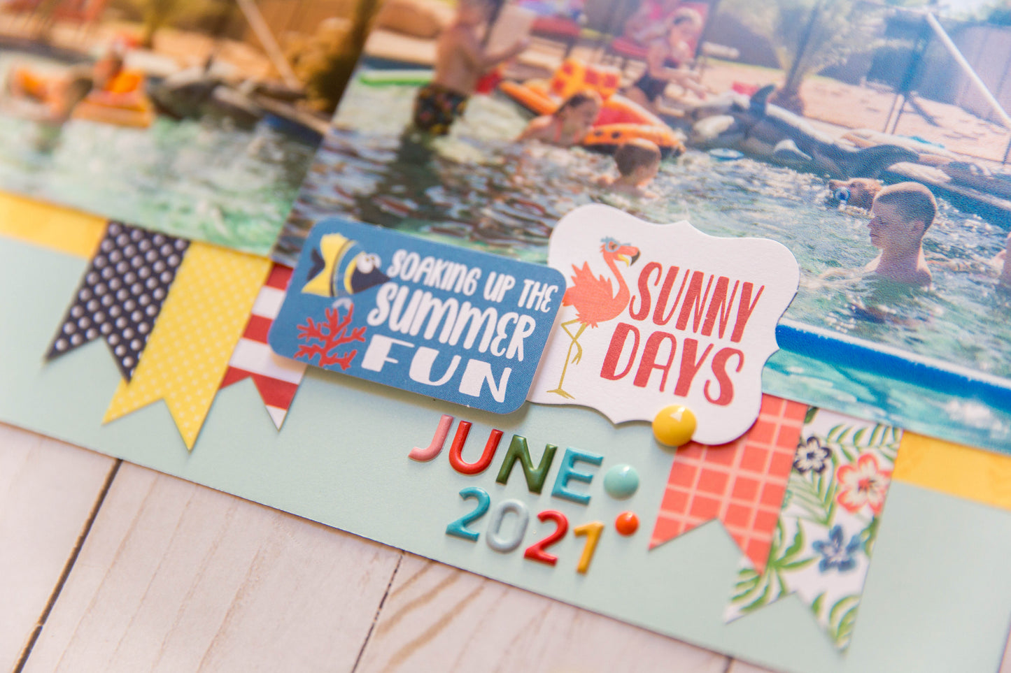 "Soak Up the Sun" Page Kit by Meridy Twilling