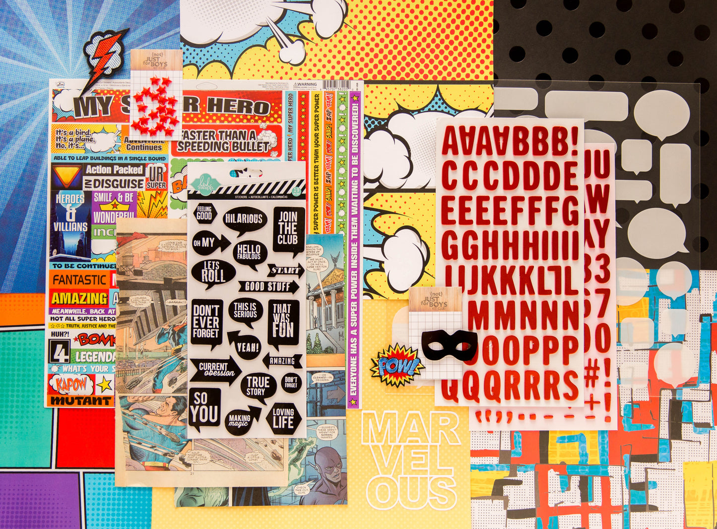 “Marvelous” Deluxe Theme Kit