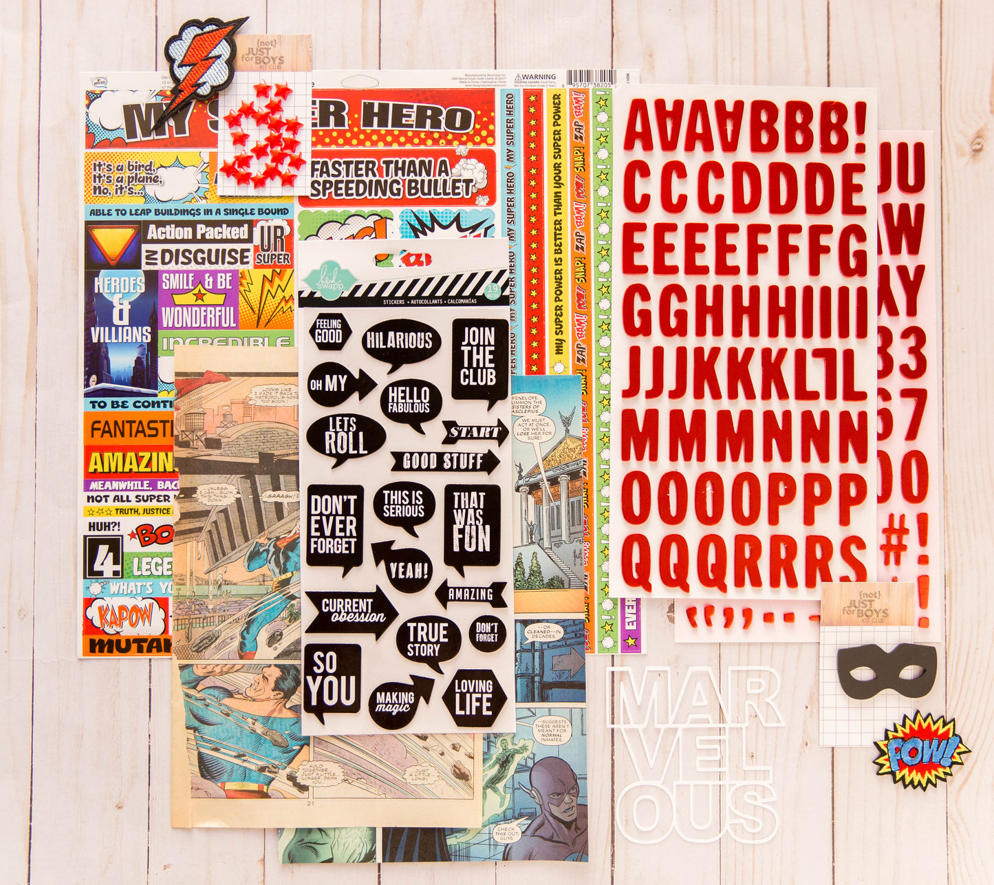 “Marvelous” Deluxe Theme Kit