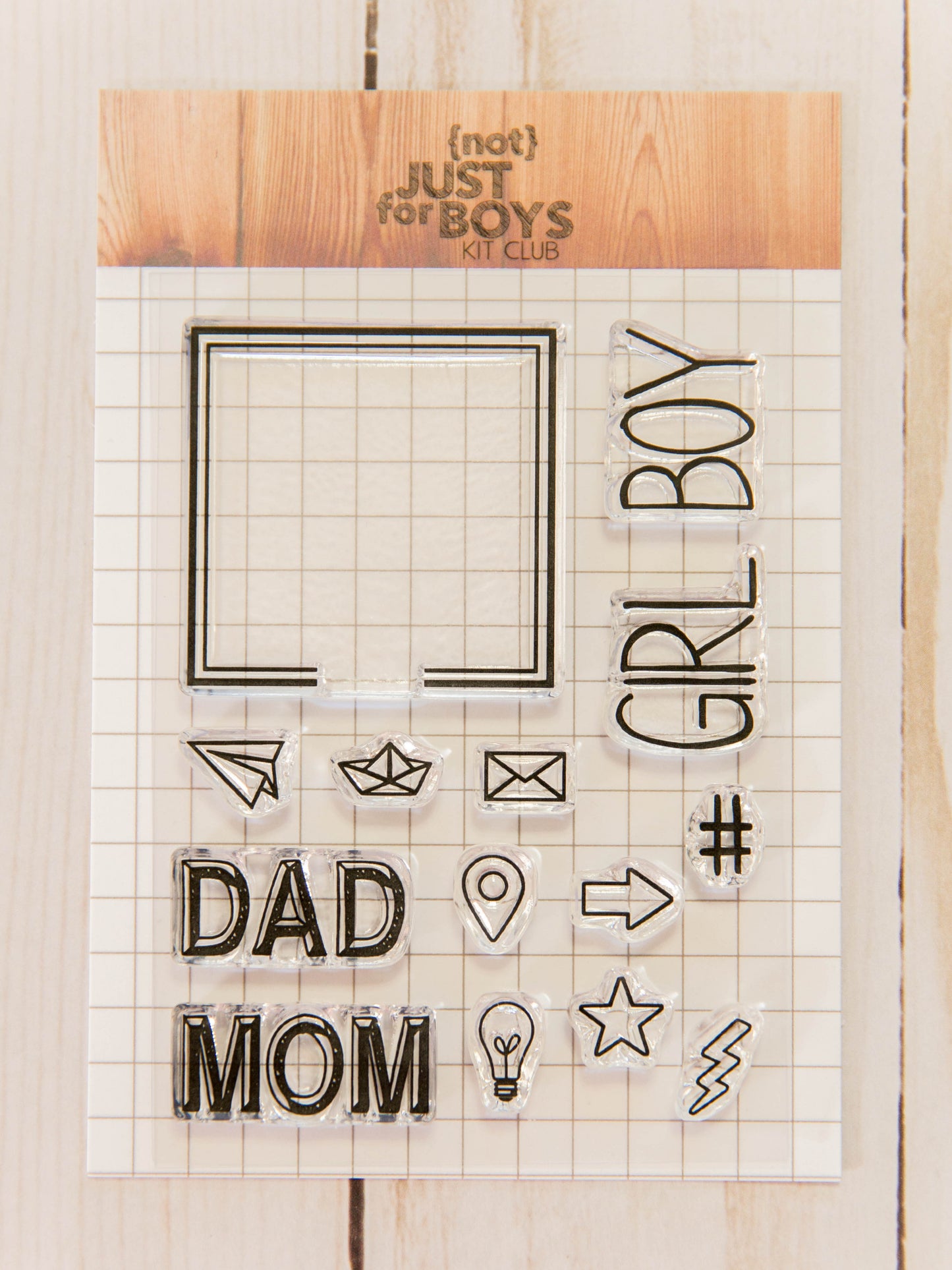 "Electric" NJFB 3x4 Stamp Set