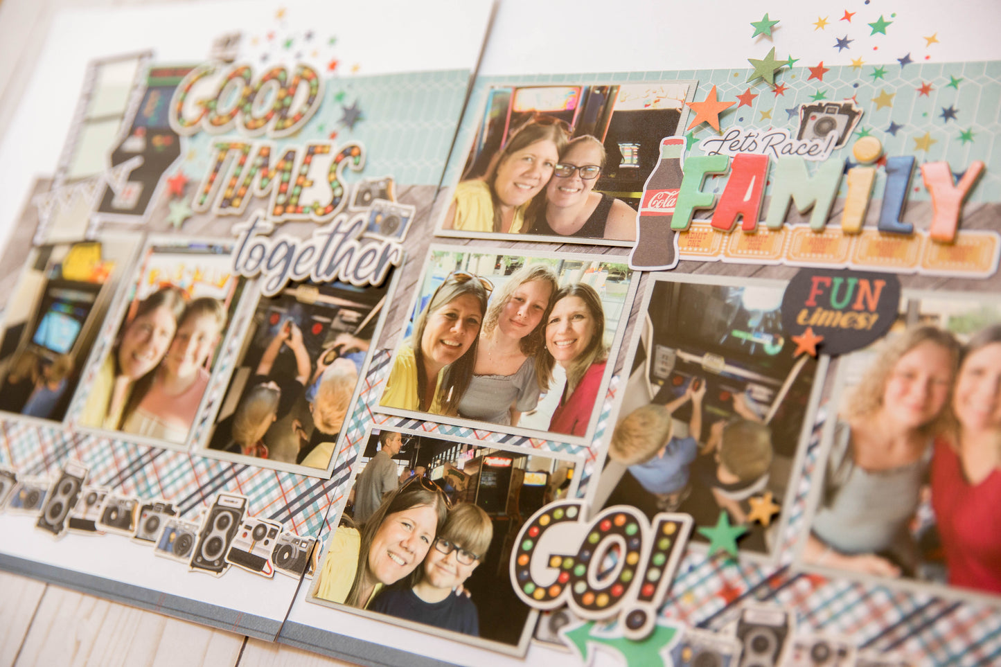 "Game Night" Page Kit by Meridy Twilling