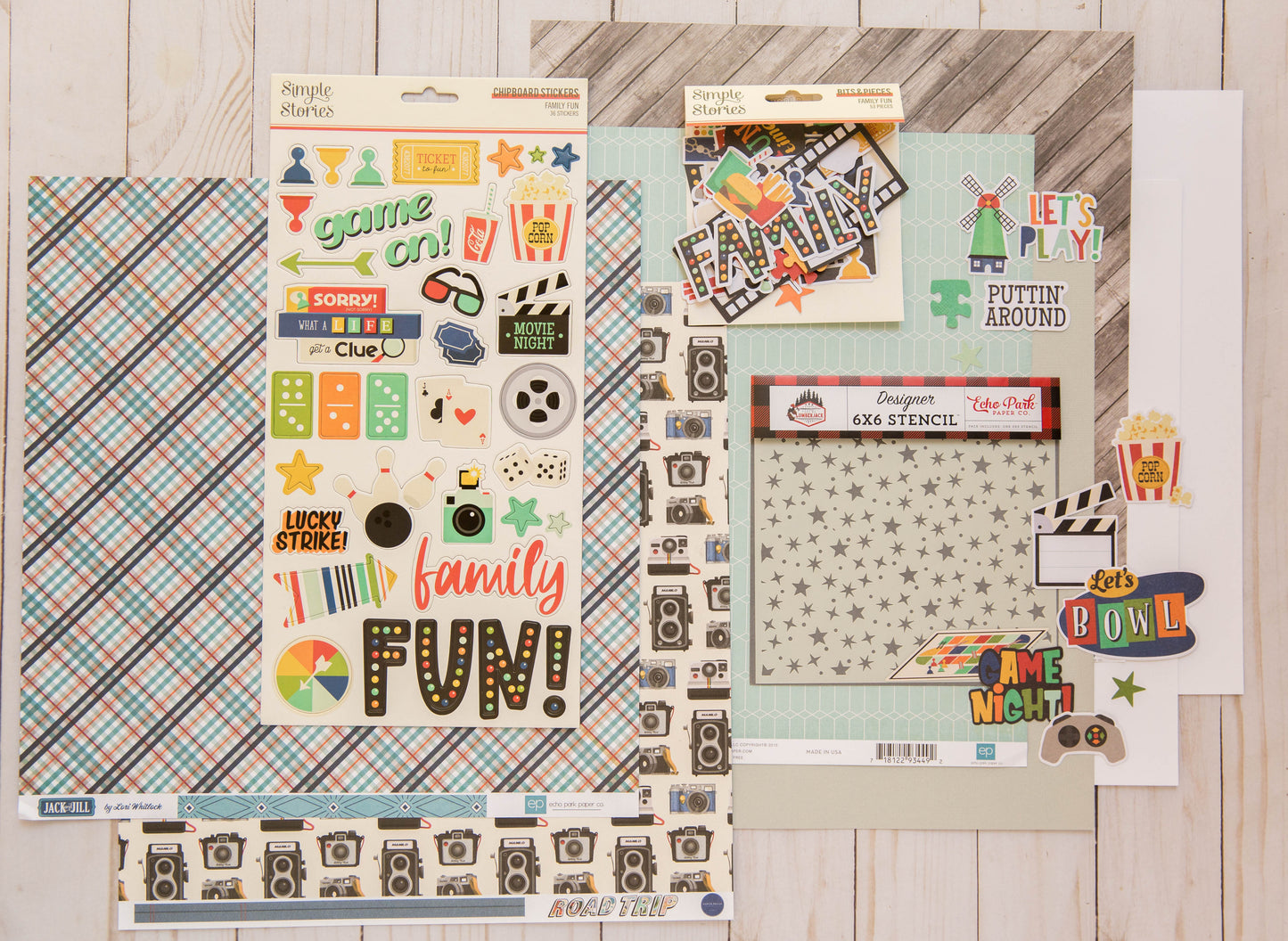 "Game Night" Page Kit by Meridy Twilling