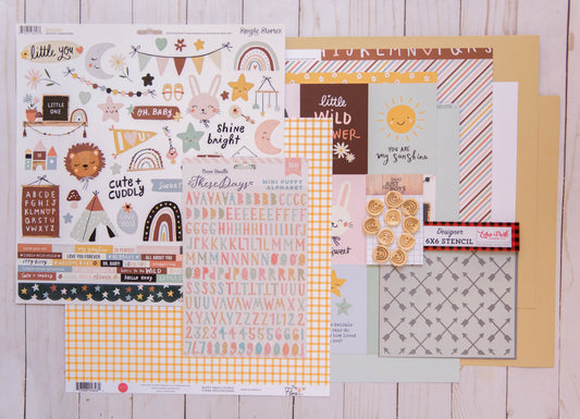 "Wild Child" Page Kit by Meridy Twilling