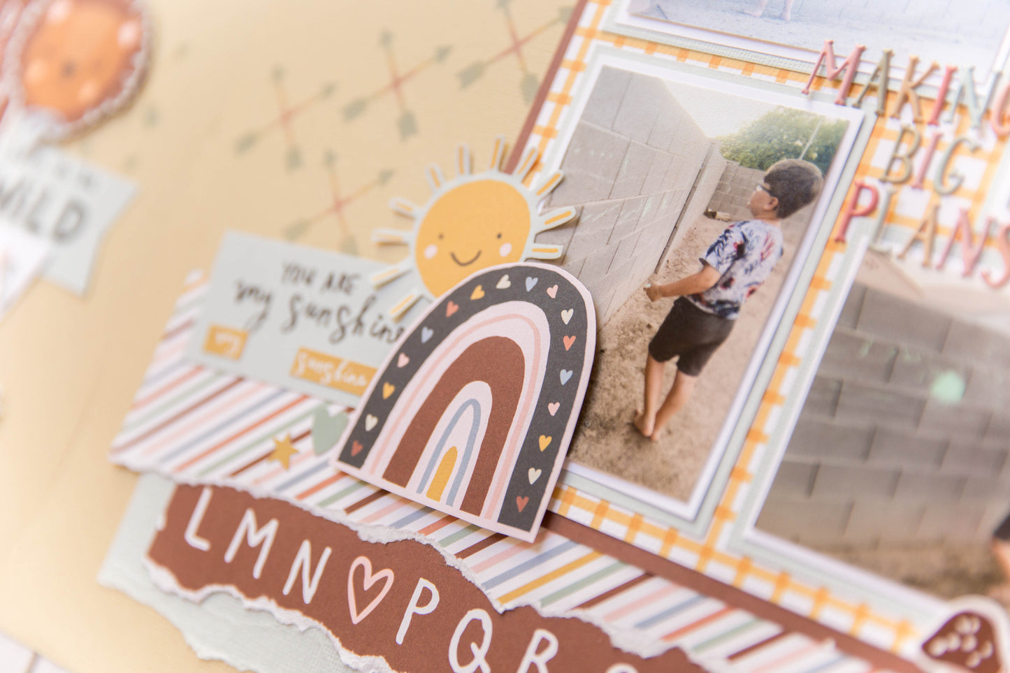 "Wild Child" Page Kit by Meridy Twilling