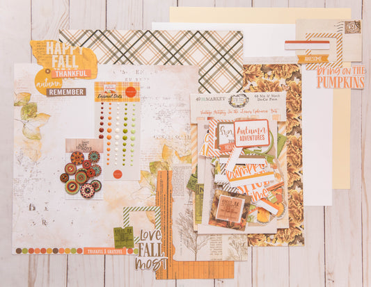 "Auburn Autumn Days" Page Kit by Meridy Twilling