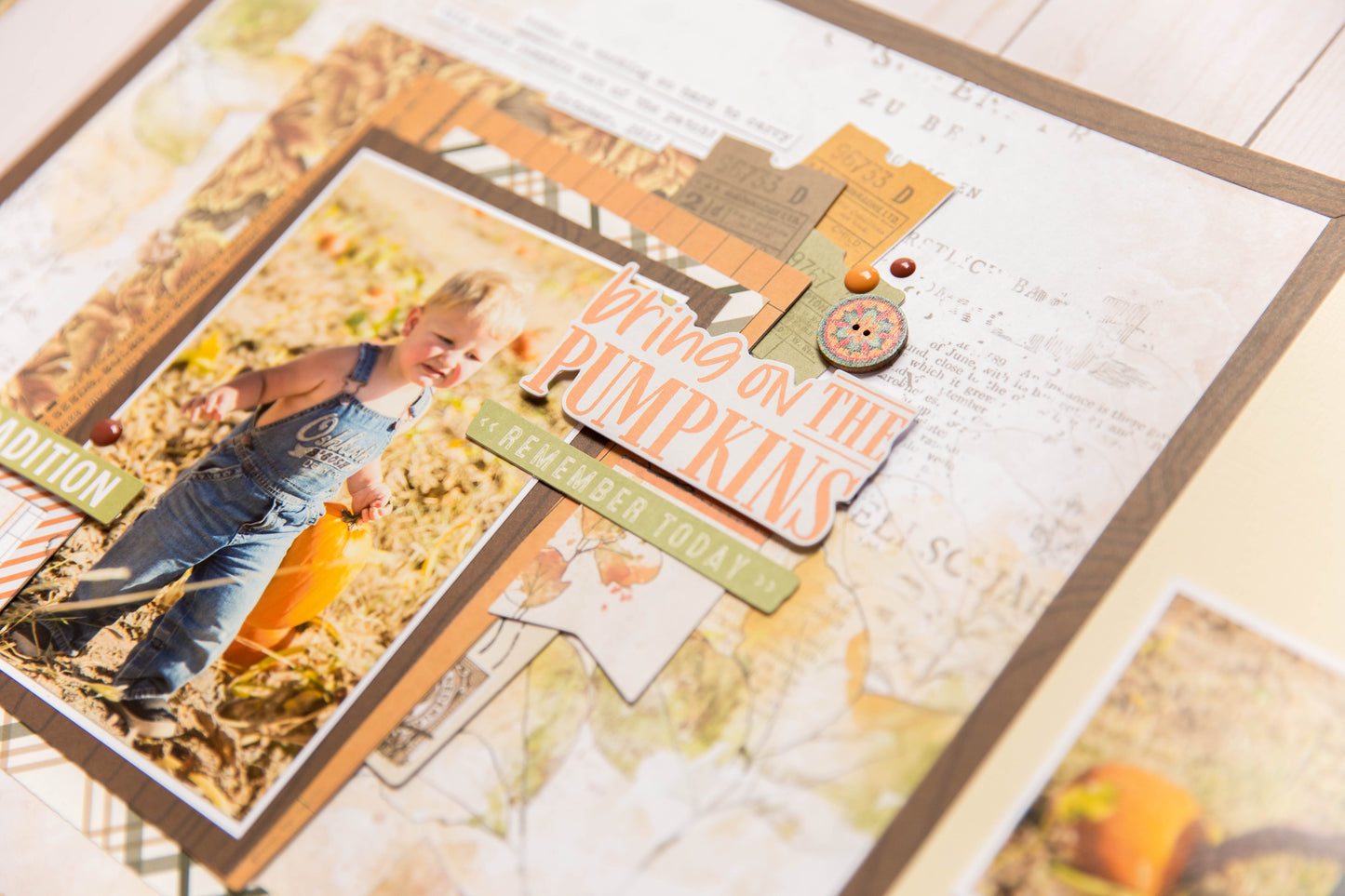 "Auburn Autumn Days" Page Kit by Meridy Twilling