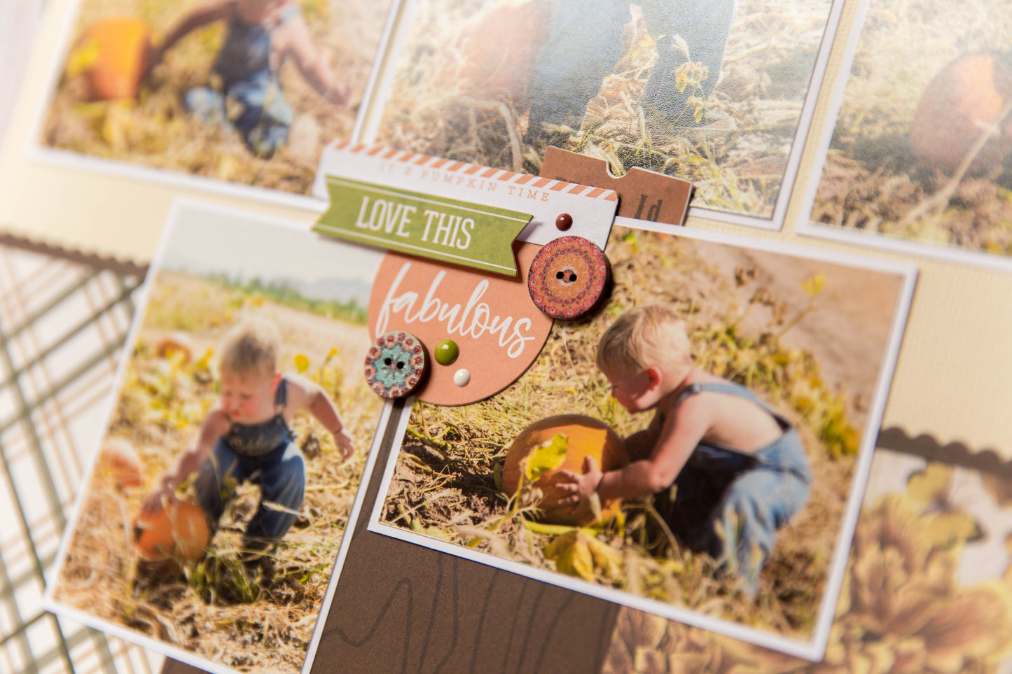 "Auburn Autumn Days" Page Kit by Meridy Twilling
