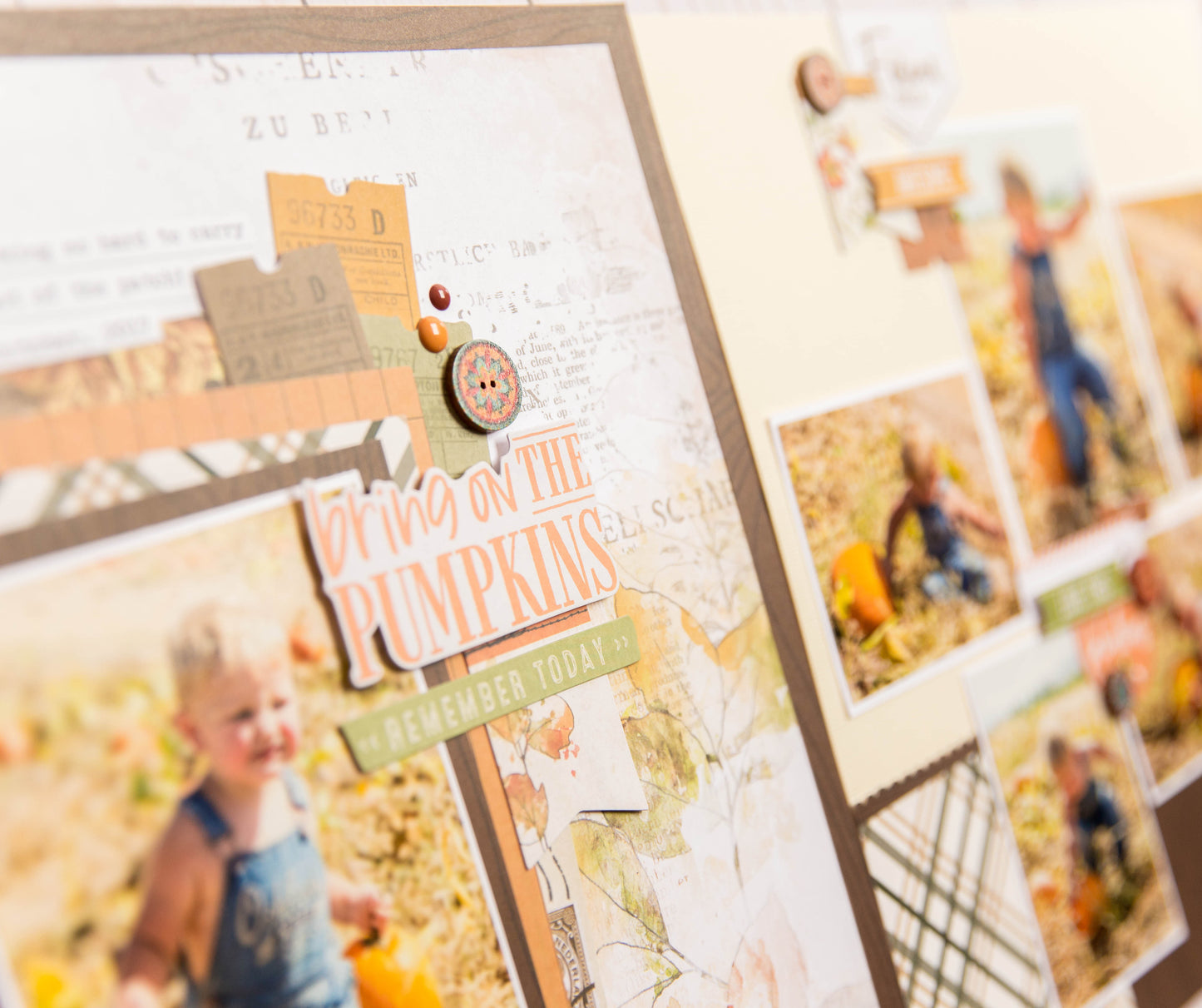 "Auburn Autumn Days" Page Kit by Meridy Twilling