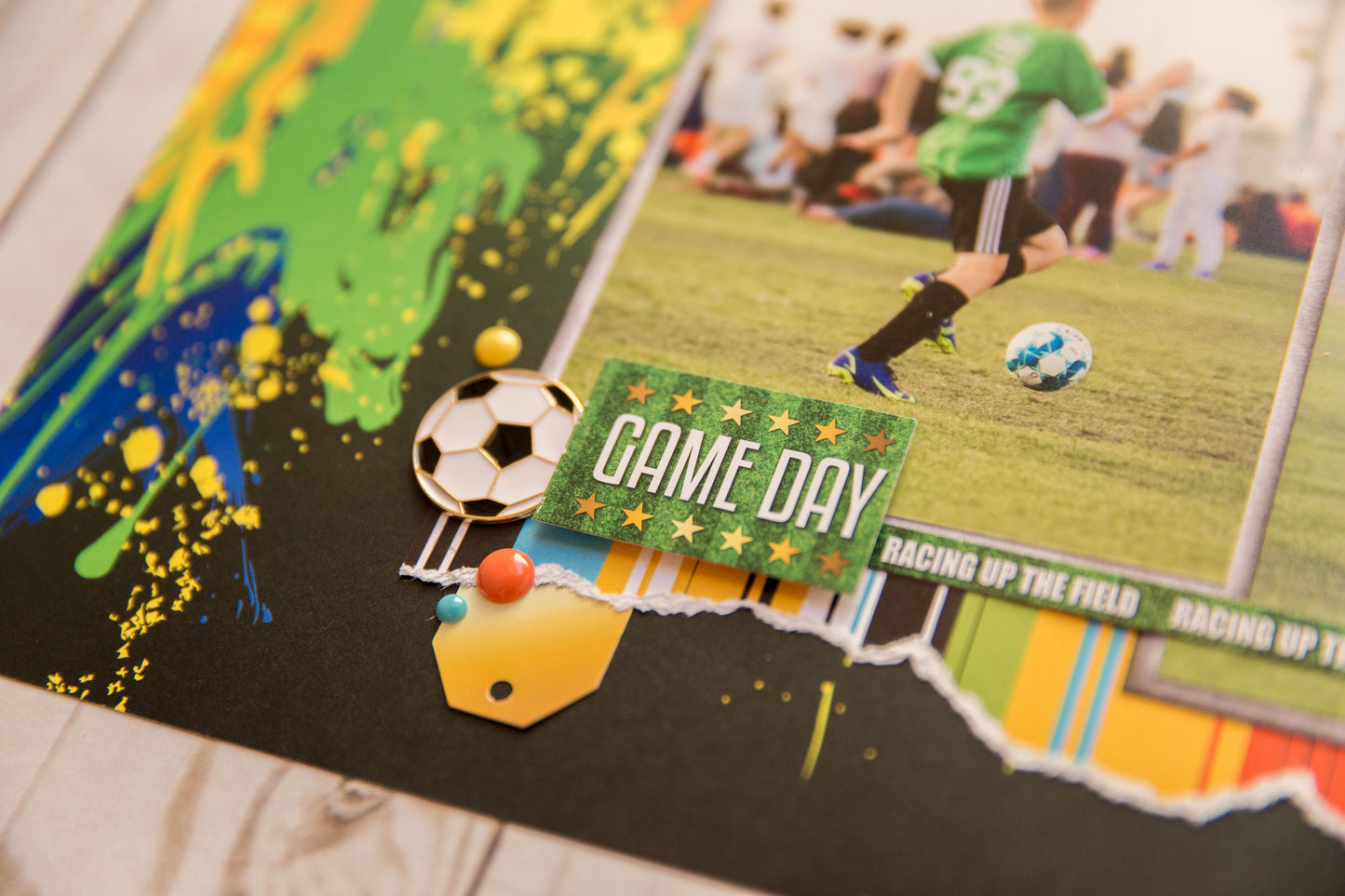 "Kick It" Page Kit by Meridy Twilling