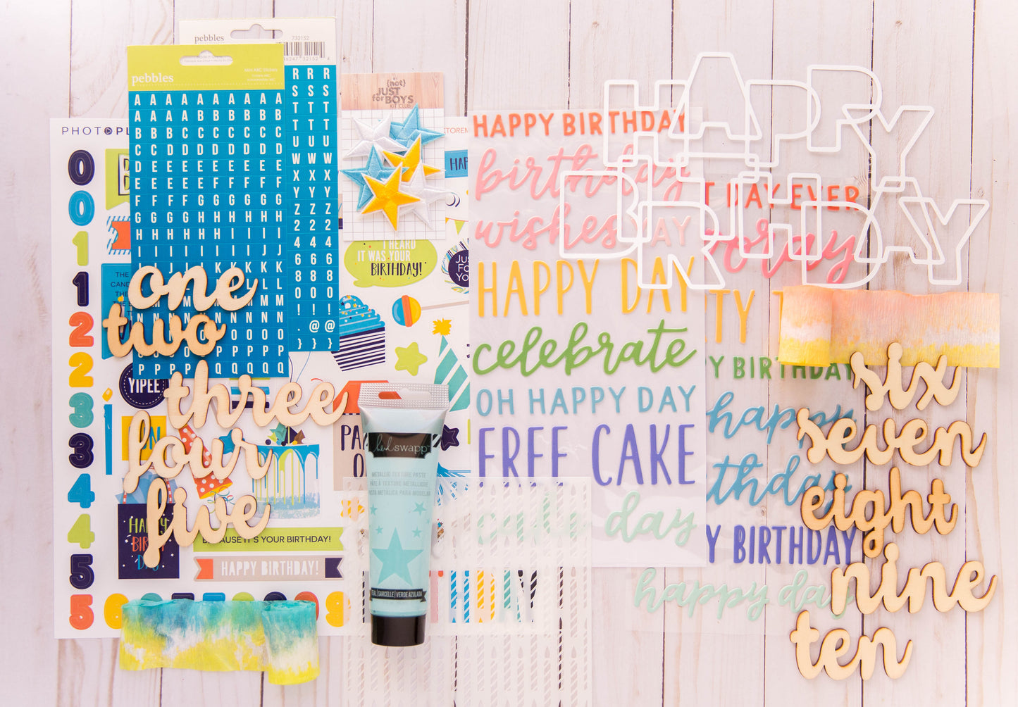 "Birthday Bash" Deluxe Theme Kit