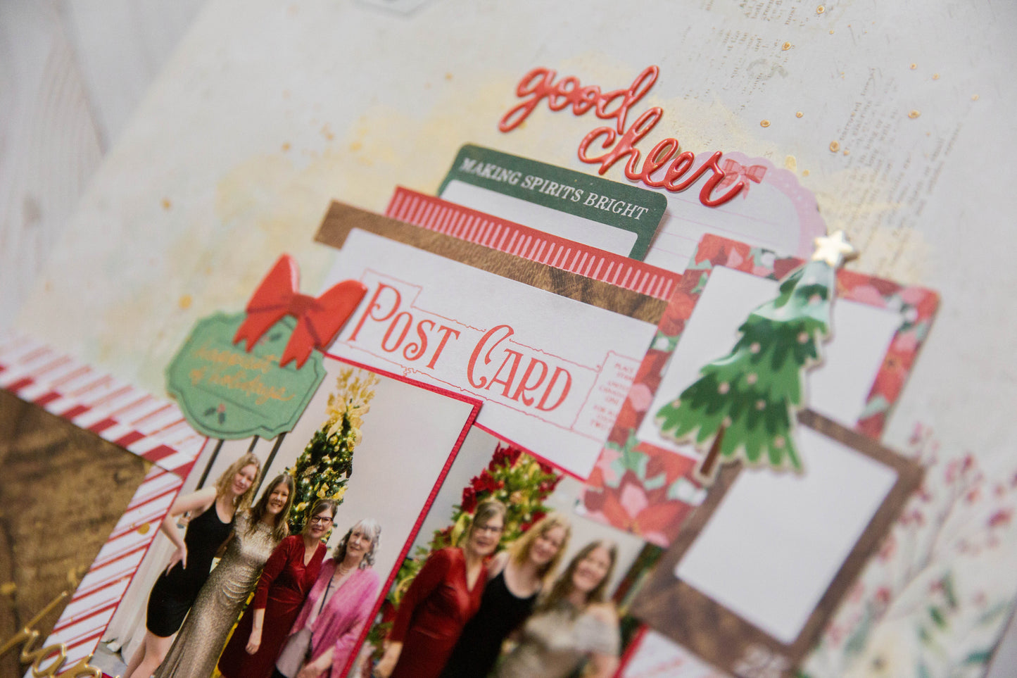 "Good Cheer" Page Kit by Meridy Twilling