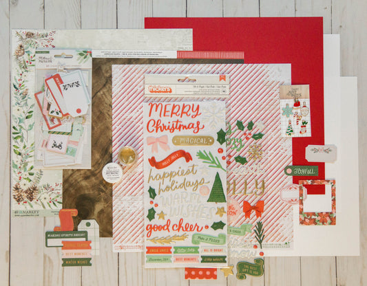 "Good Cheer" Page Kit by Meridy Twilling