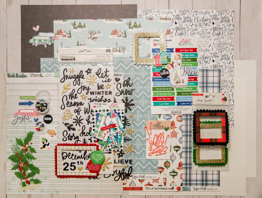 "'Tis the Season" Deluxe Page Kit by Meridy Twilling