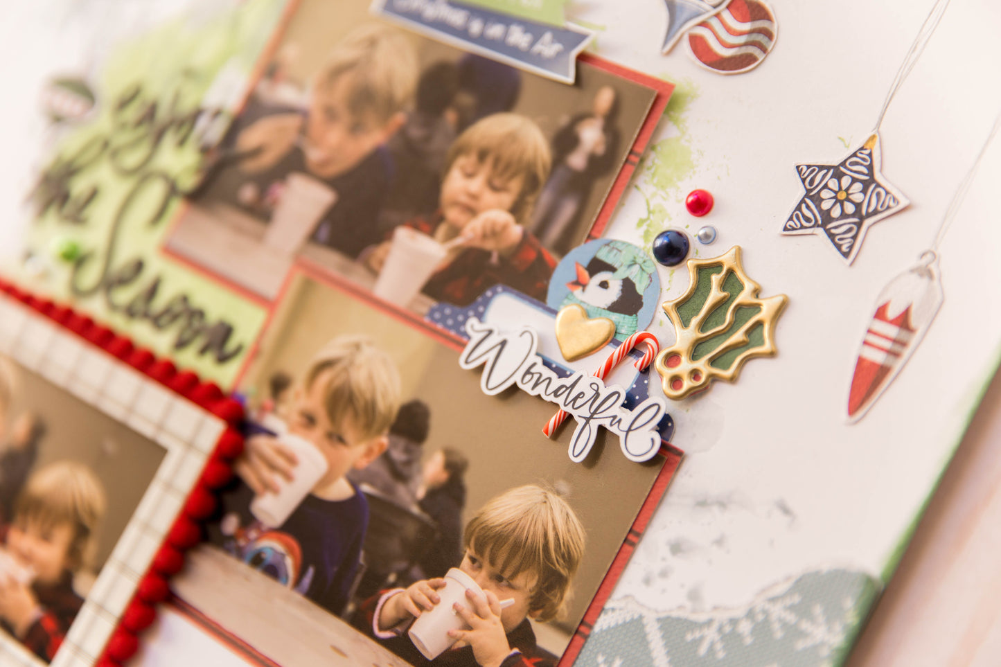 "'Tis the Season" Deluxe Page Kit by Meridy Twilling