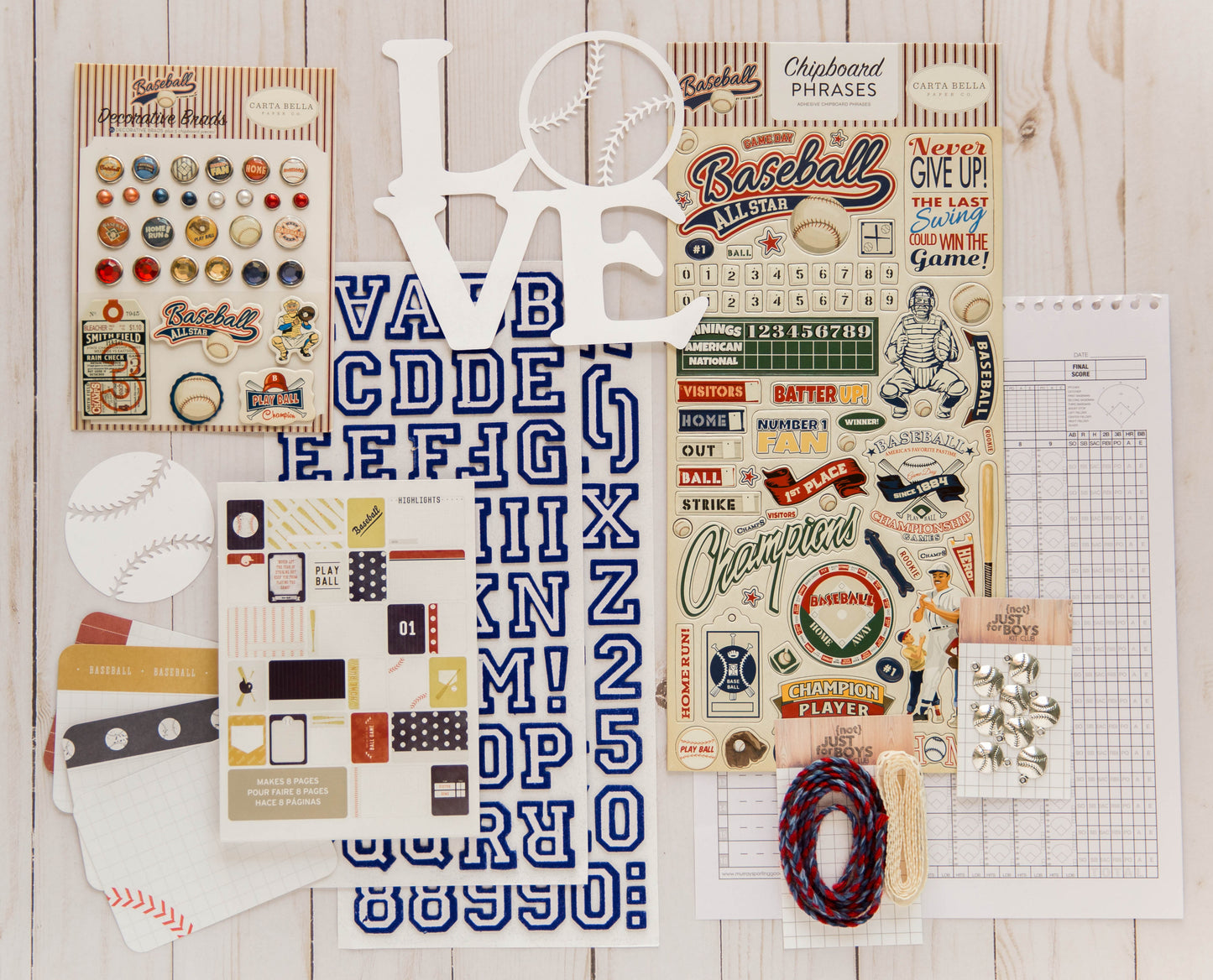 "Take Me Out to the Ball Game" Deluxe Theme Kit