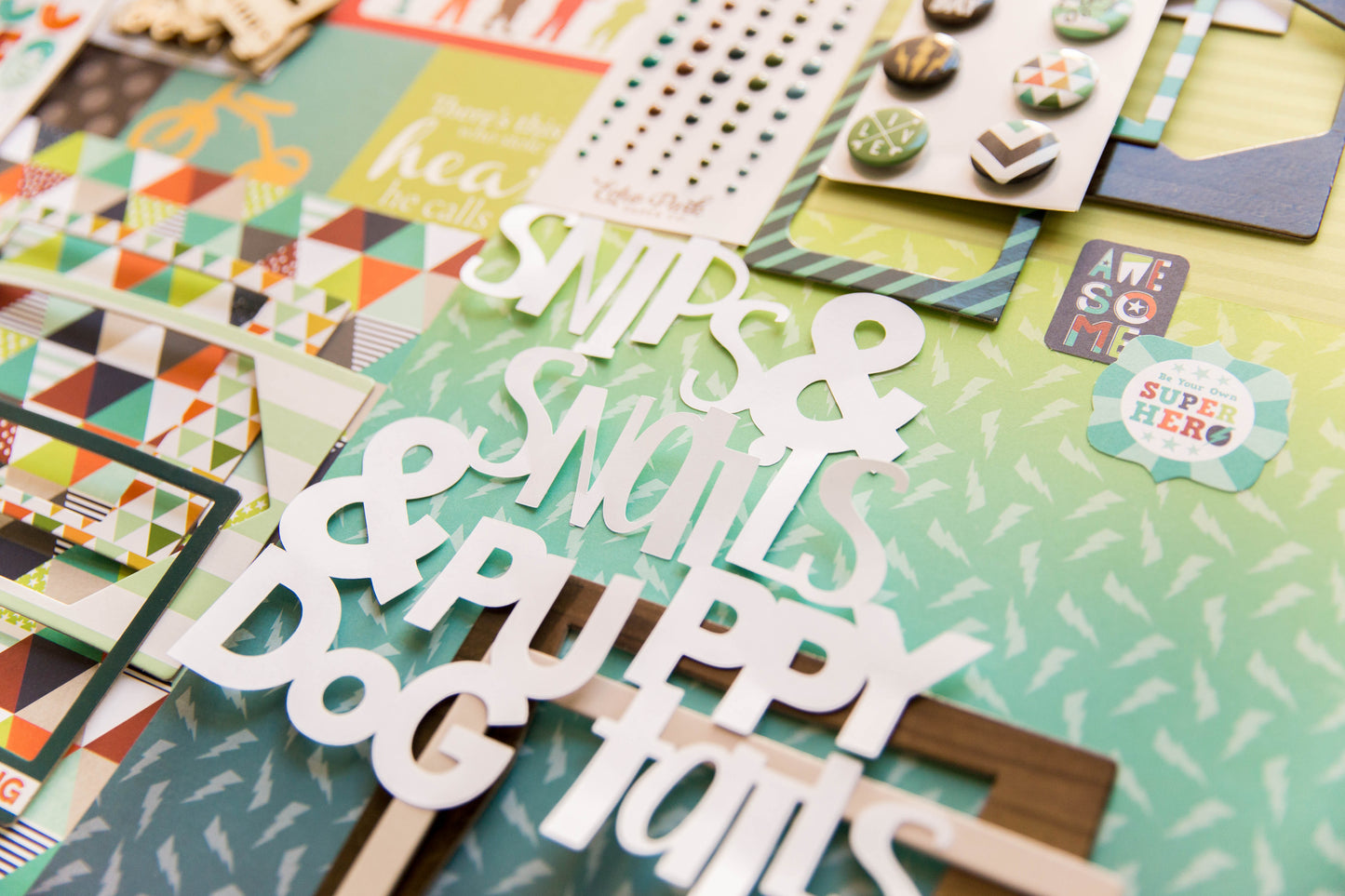 "Snips & Snails" Deluxe Theme Kit
