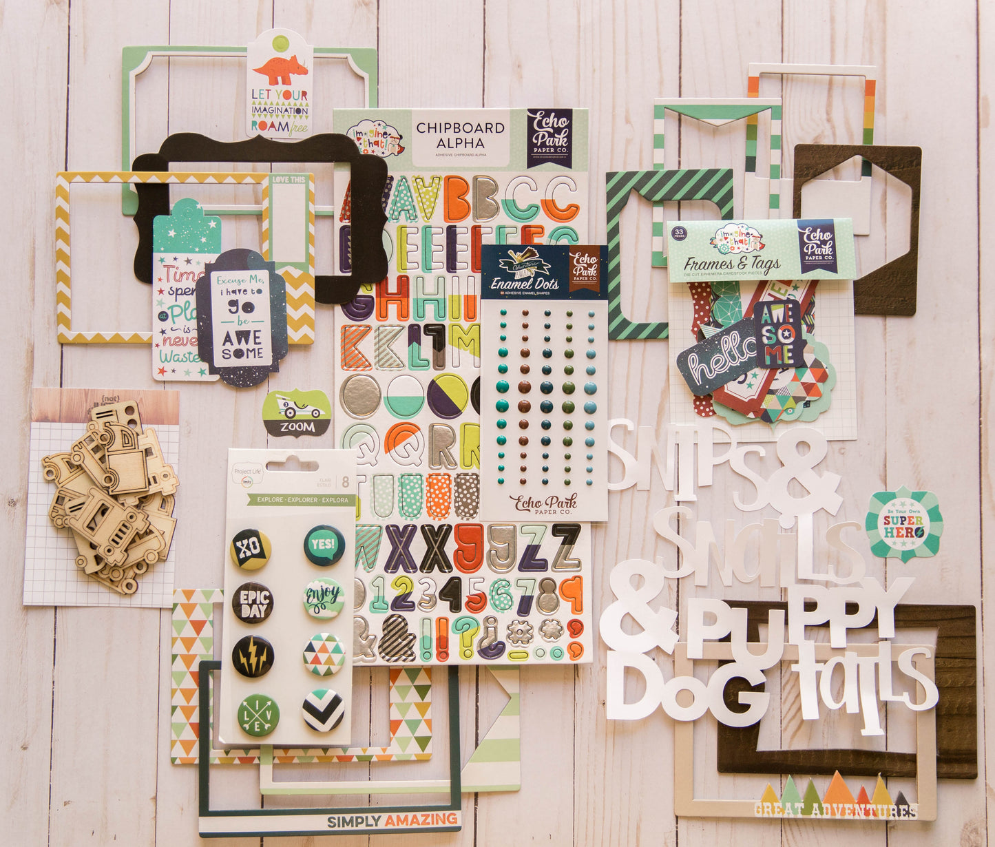 "Snips & Snails" Deluxe Theme Kit