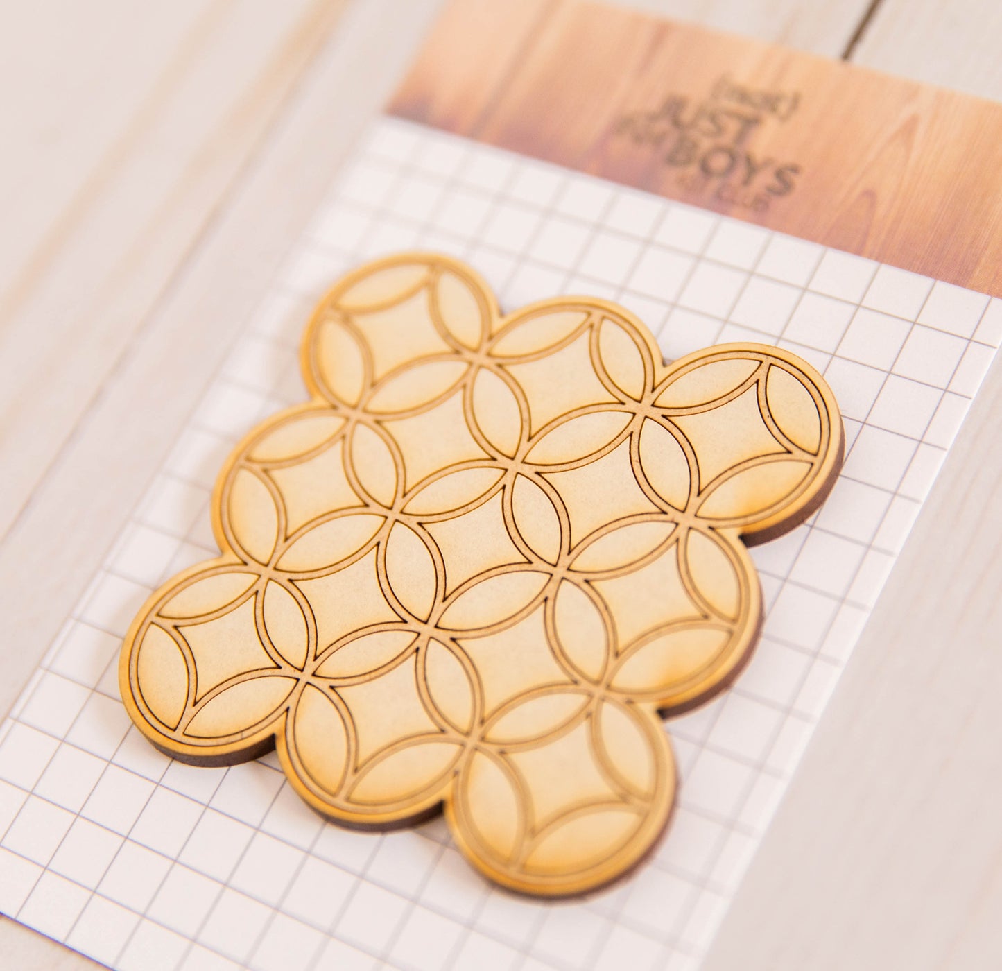Mosaic Wood Embellishment