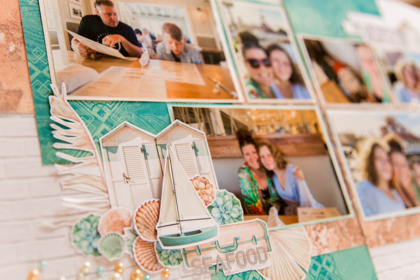 “Beach House” NJFB Page Kit by Meridy Twilling
