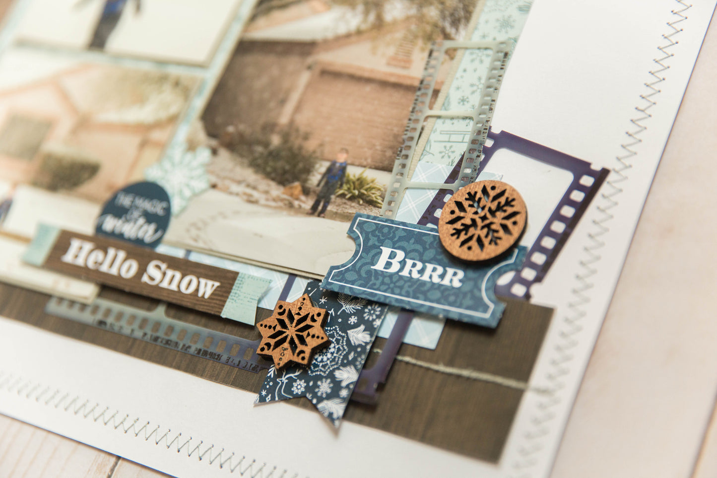 "Keepin' Cozy" Page Kit by Meridy Twilling
