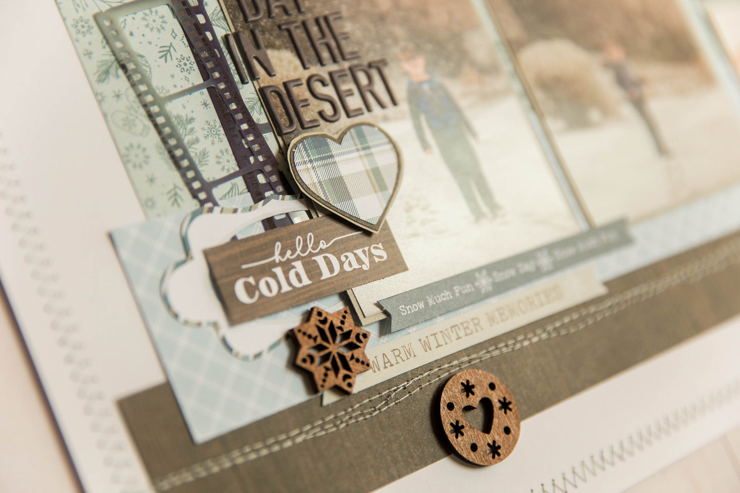 "Keepin' Cozy" Page Kit by Meridy Twilling