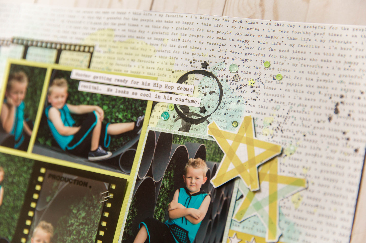 "Graffiti Art" Page Kit by Meridy Twilling