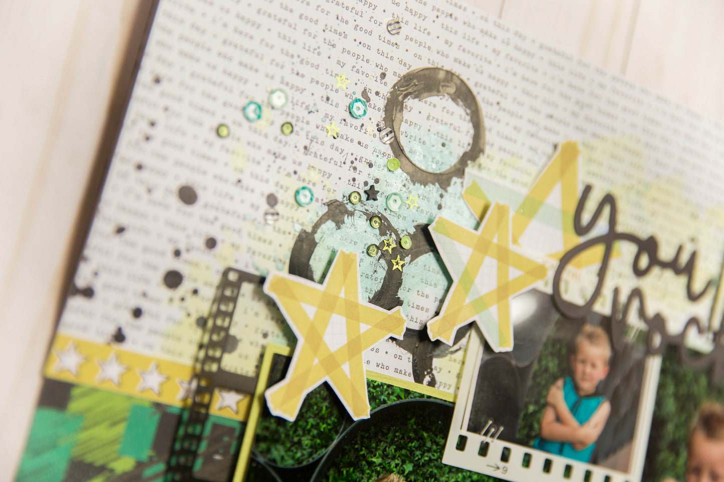 "Graffiti Art" Page Kit by Meridy Twilling