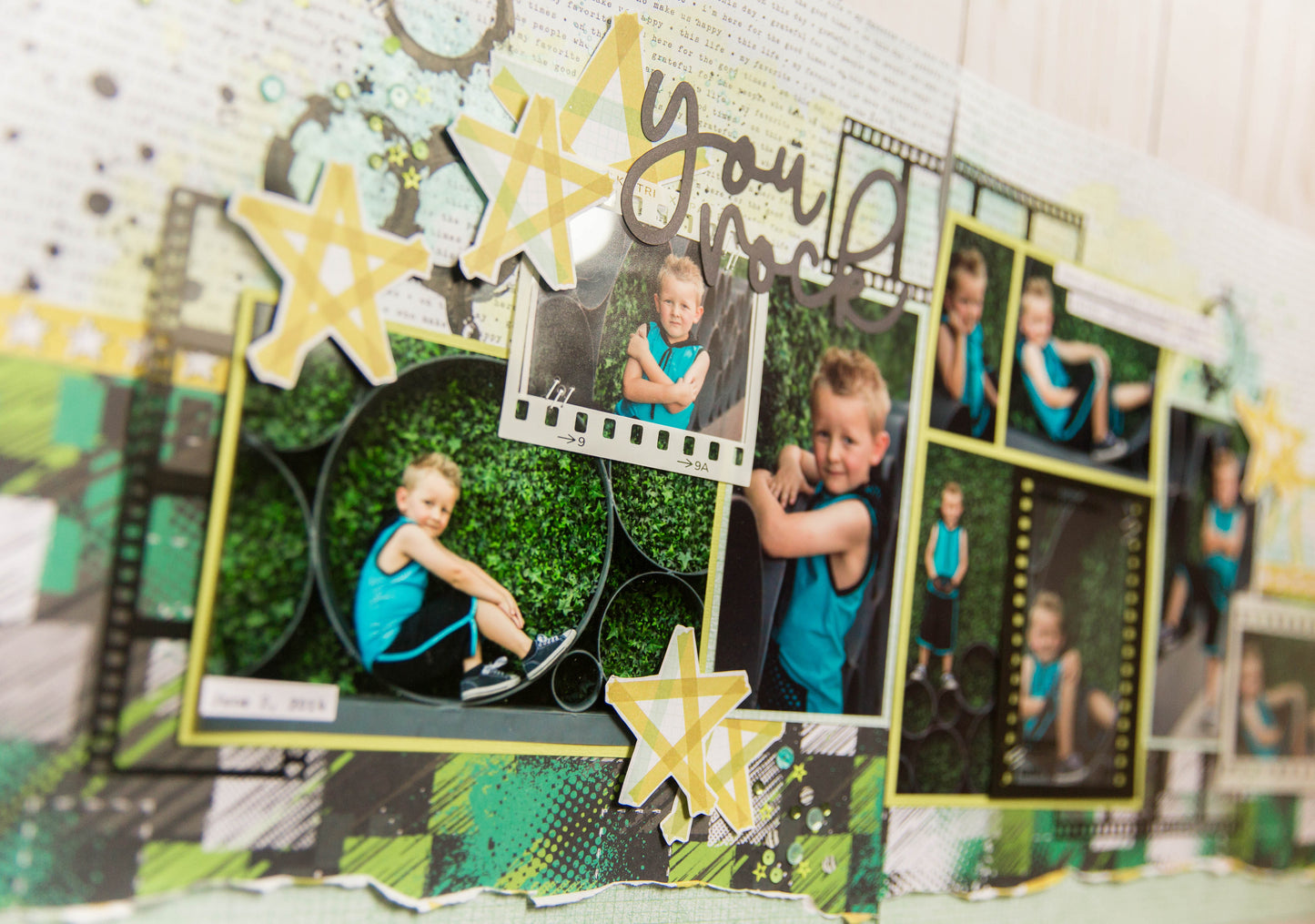 "Graffiti Art" Page Kit by Meridy Twilling