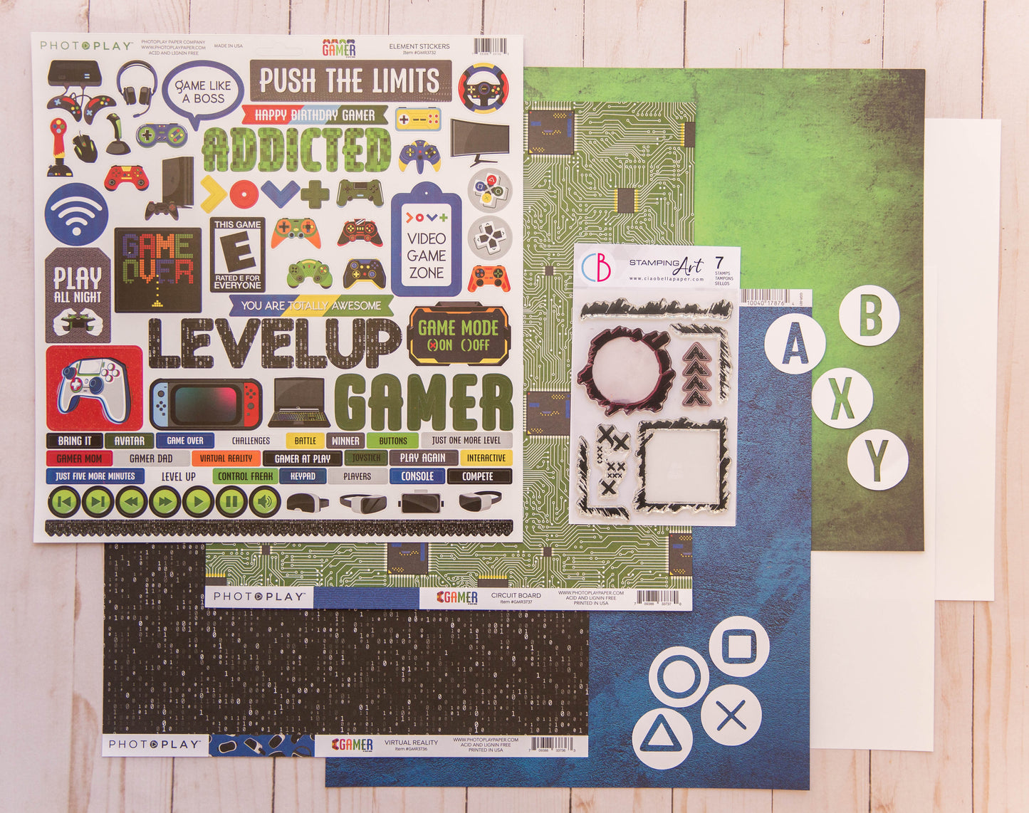 "Virtual Reality" Page Kit by Meridy Twilling