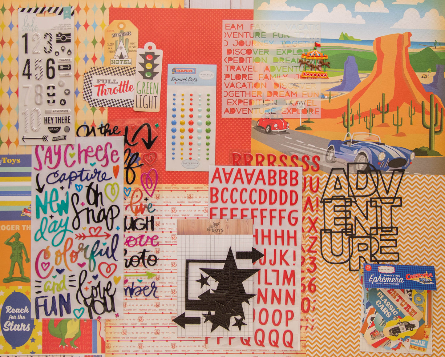 "Vacation Adventure" Deluxe Theme Kit