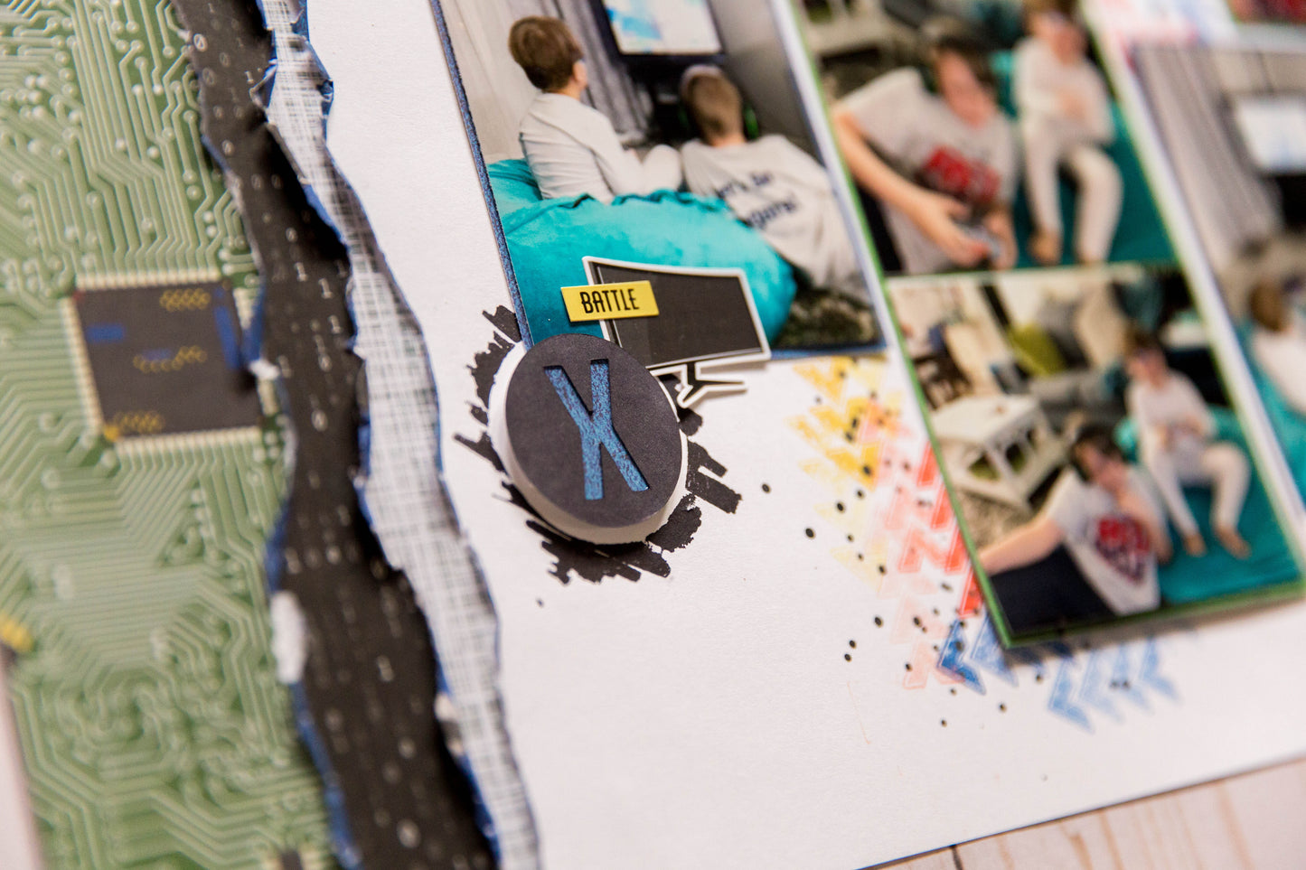 "Virtual Reality" Page Kit by Meridy Twilling