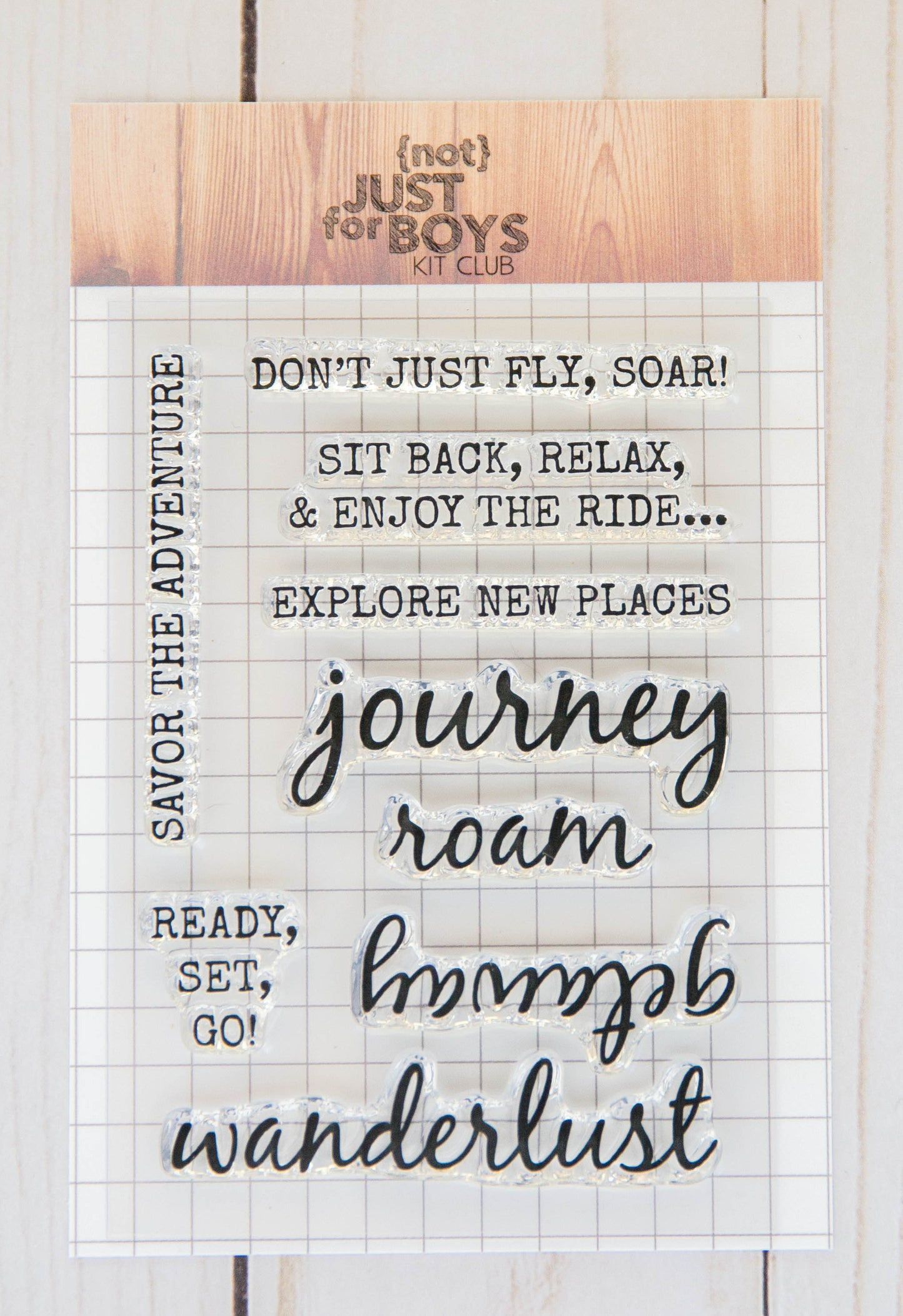 "Soar" 3 x 4 Stamp Set