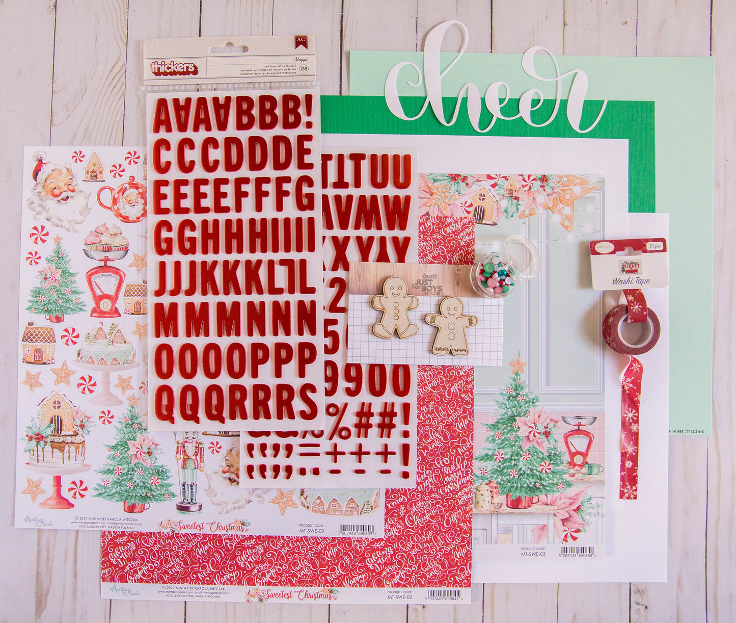 "Christmas Cheer" Page Kit by Meridy Twilling