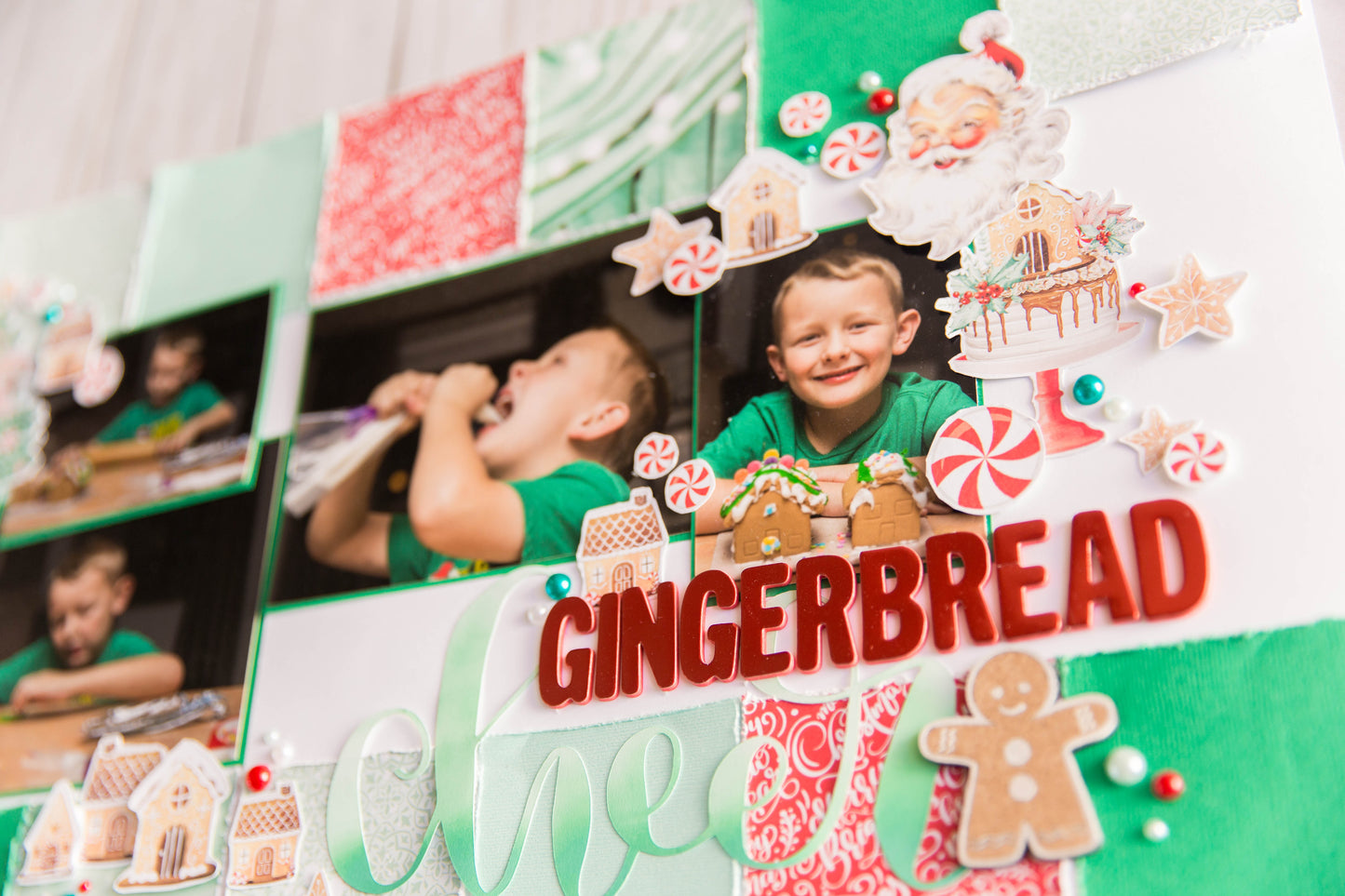 "Christmas Cheer" Page Kit by Meridy Twilling