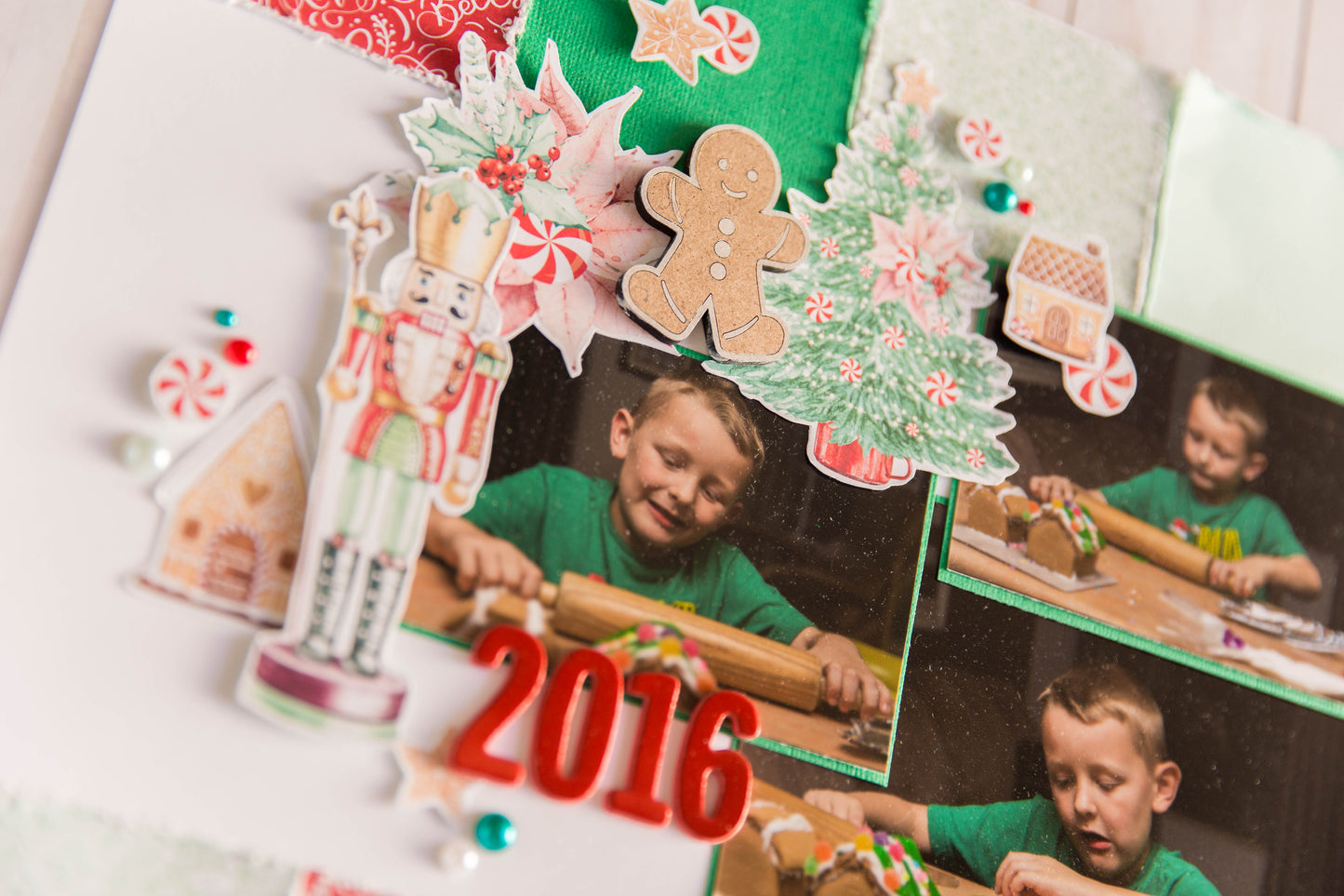 "Christmas Cheer" Page Kit by Meridy Twilling