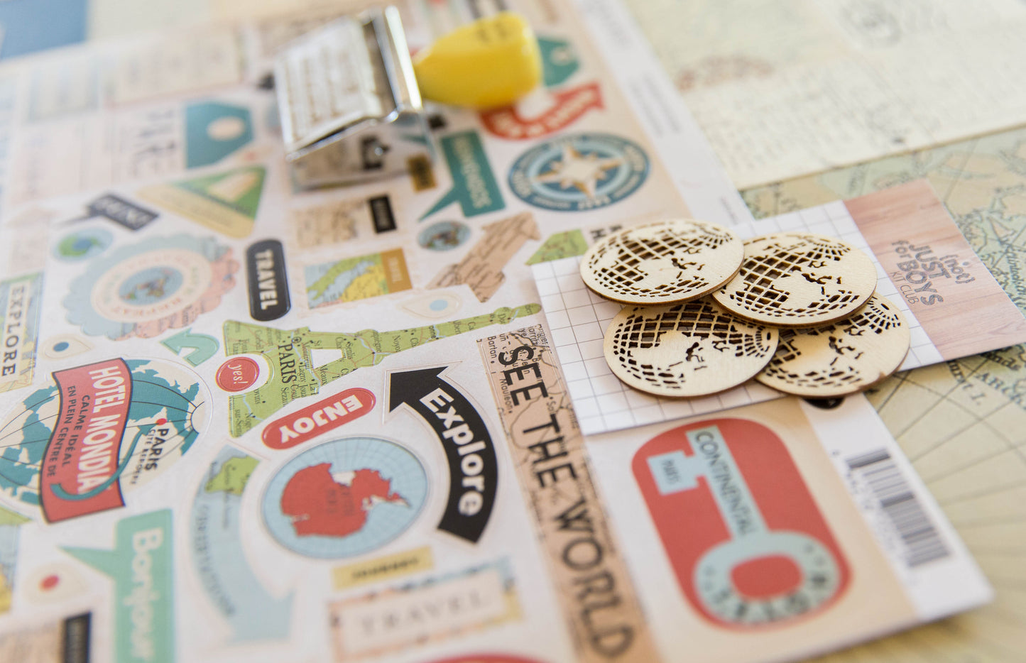 "Journey the World" Deluxe Theme Kit