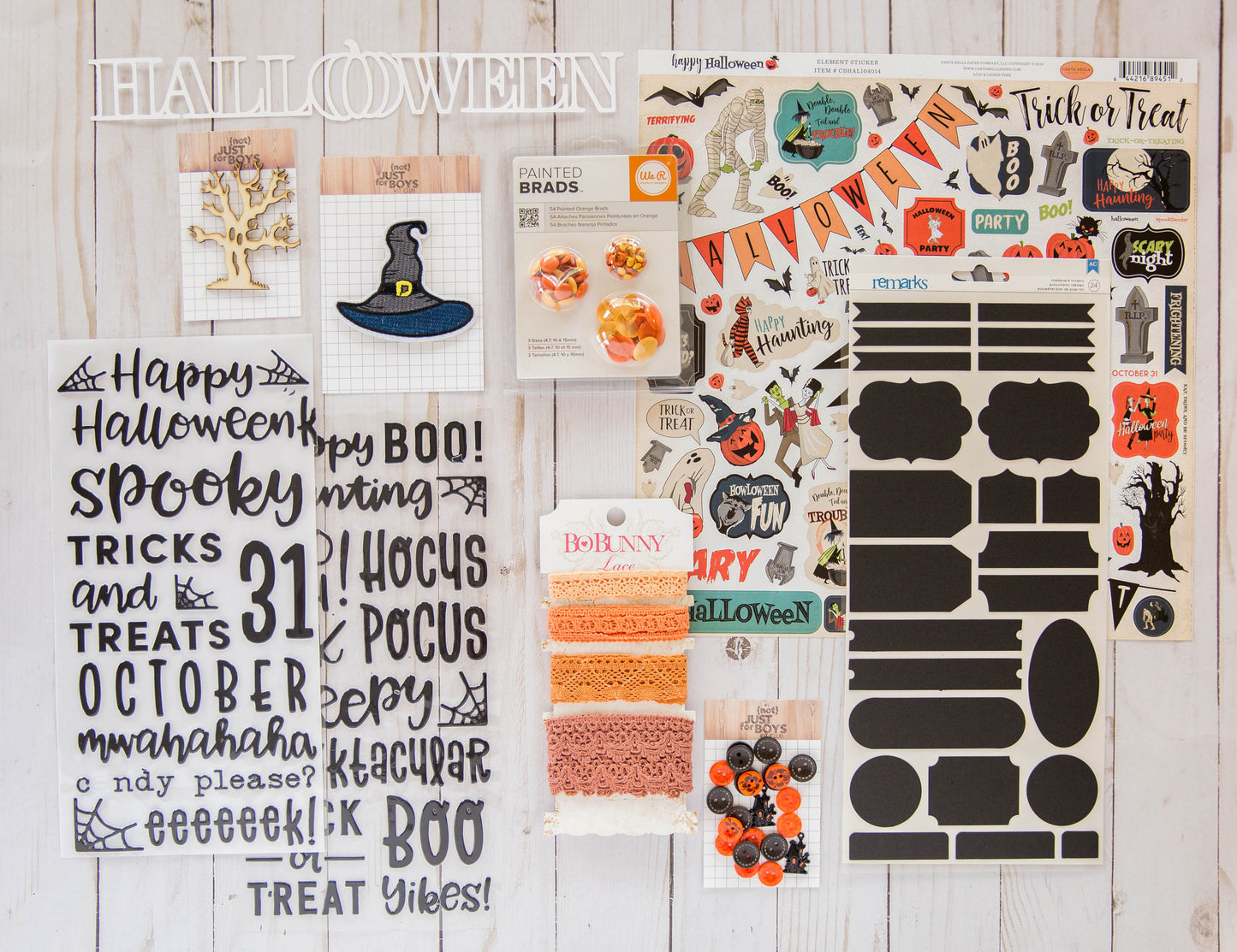 "Spooky Nights" Deluxe Theme Kit