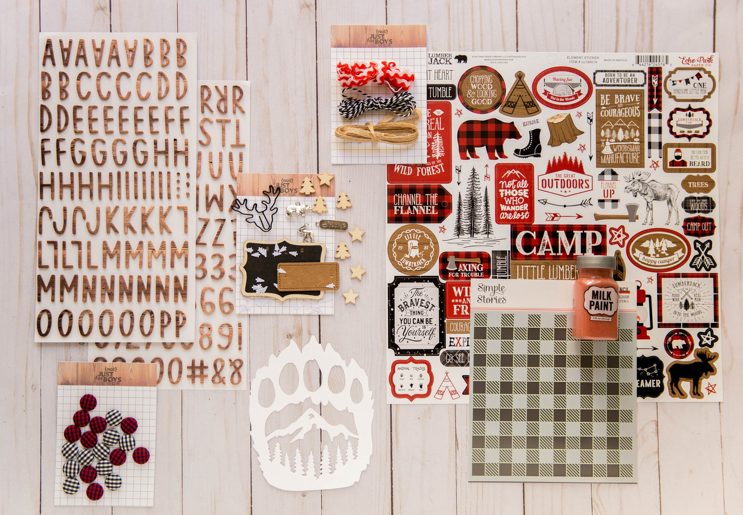"Woodsman" Deluxe Theme Kit