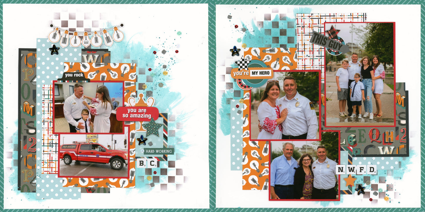 "What a Man!" Page Kit by Meridy Twilling
