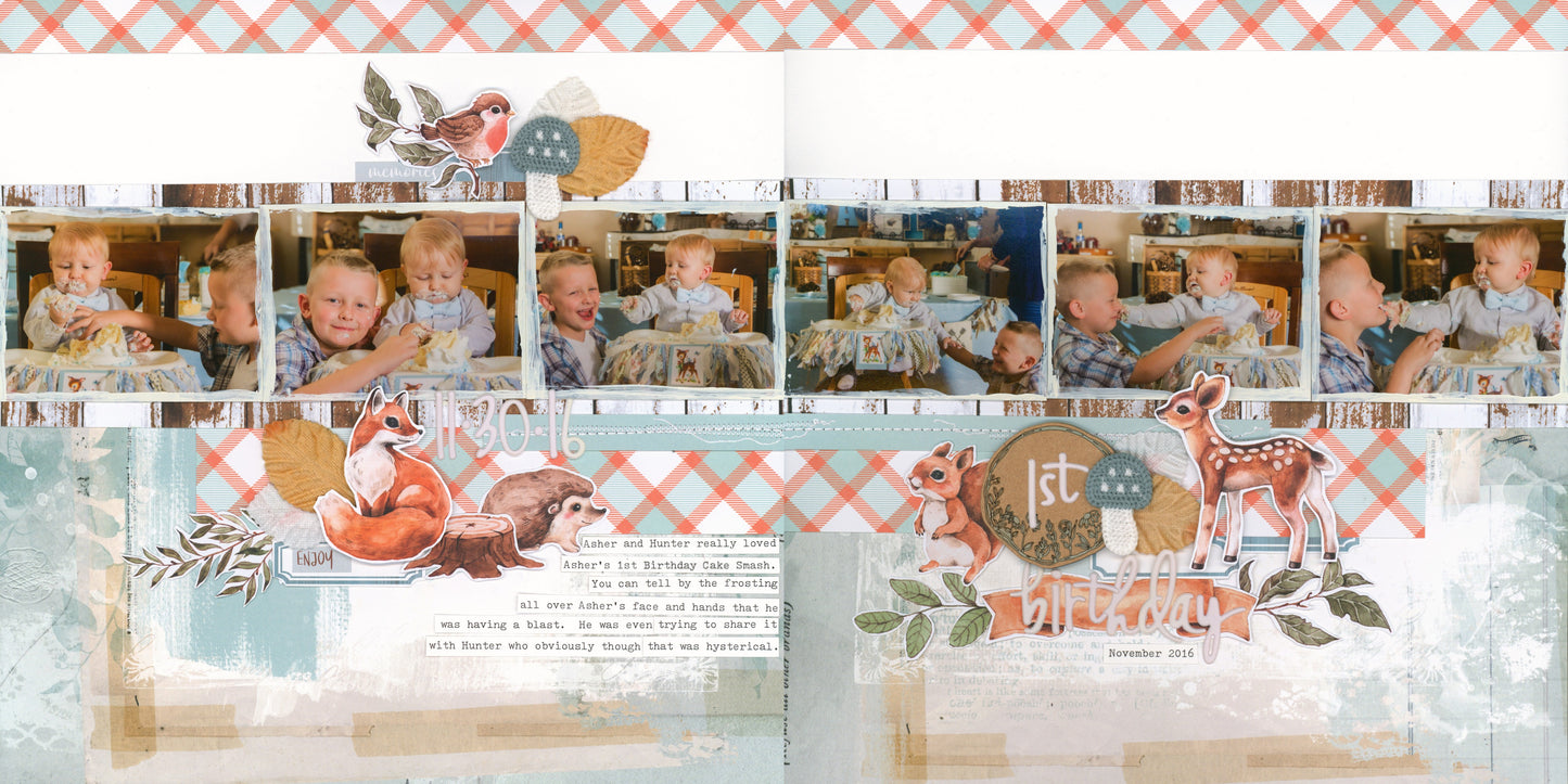 "Tender Moments" Page Kit by Meridy Twilling