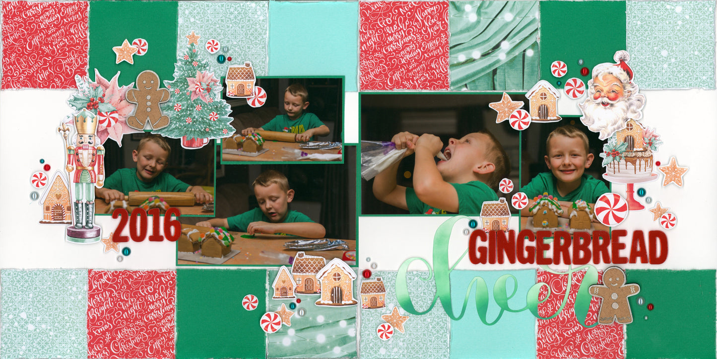 "Christmas Cheer" Page Kit by Meridy Twilling