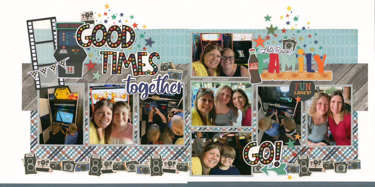 "Game Night" Page Kit by Meridy Twilling