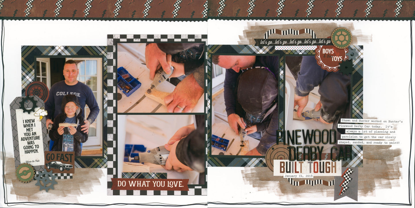 "Fearless" Page Kit by Meridy Twilling
