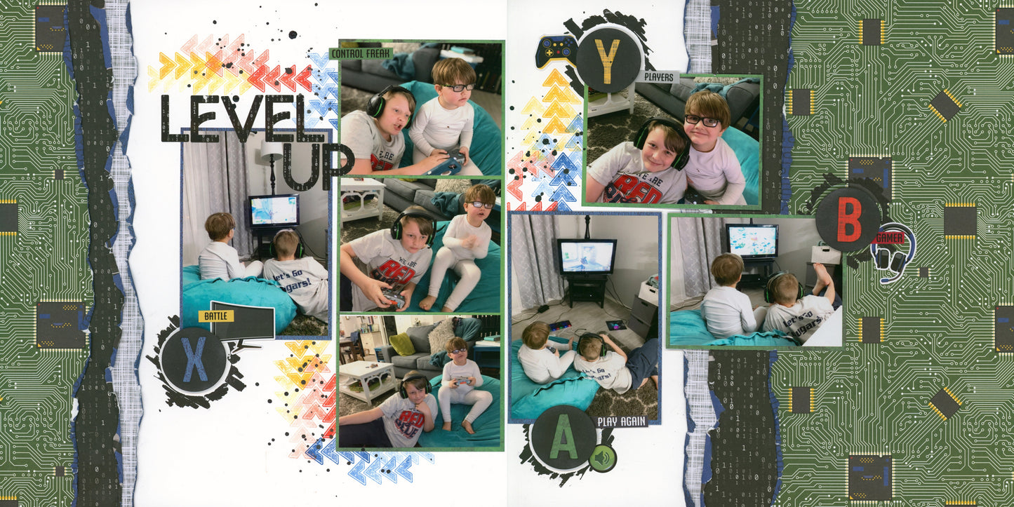 "Virtual Reality" Page Kit by Meridy Twilling