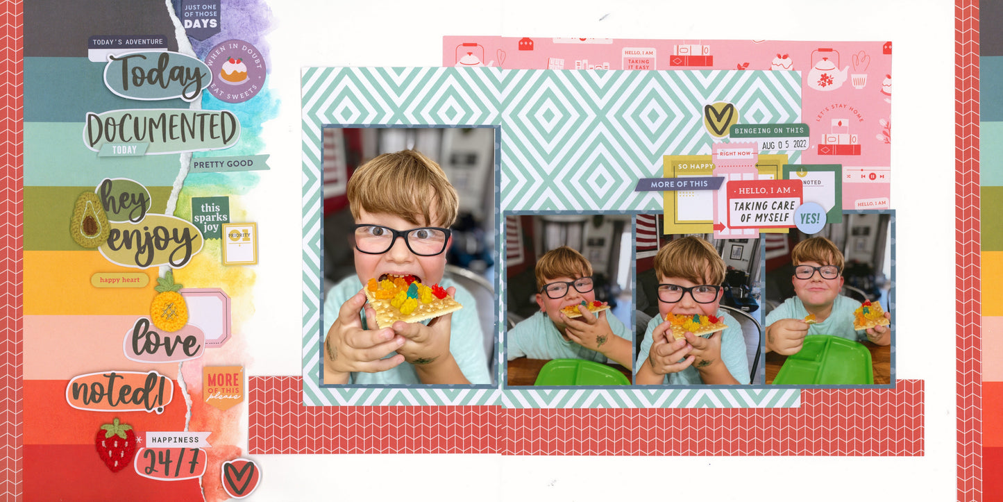 "Delight" Page Kit by Meridy Twilling