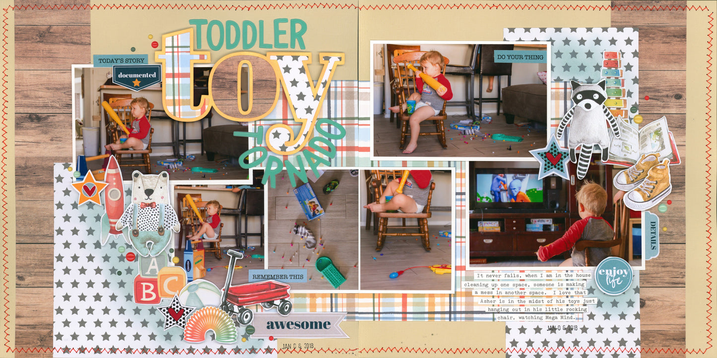 "Playtime" Page Kit by Meridy Twilling