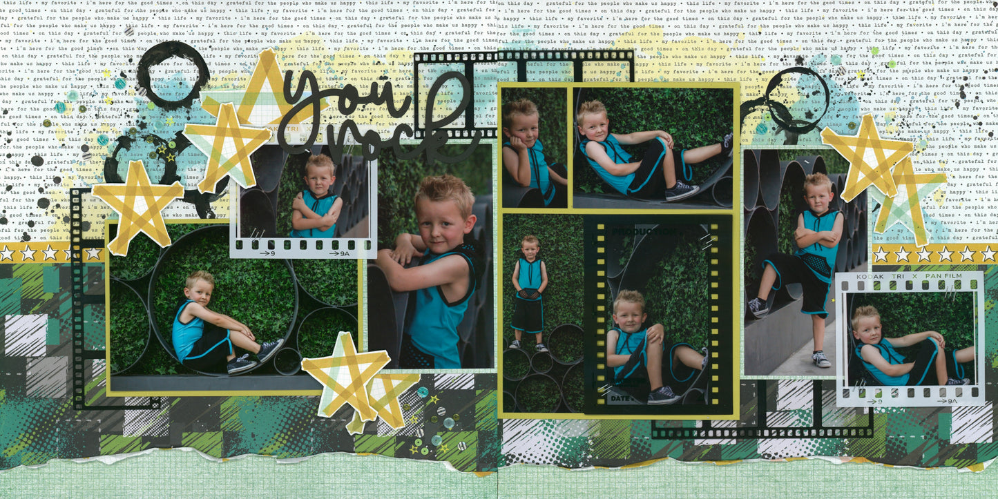 "Graffiti Art" Page Kit by Meridy Twilling