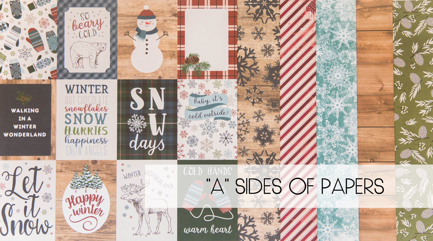 "Flurries" Deluxe Theme Kit